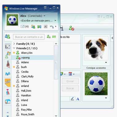 MSN Messenger XP